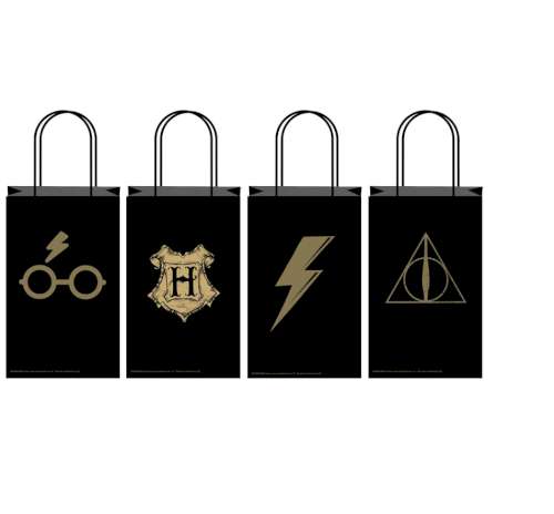 Harry Potter Kraft Loot Bags - Click Image to Close